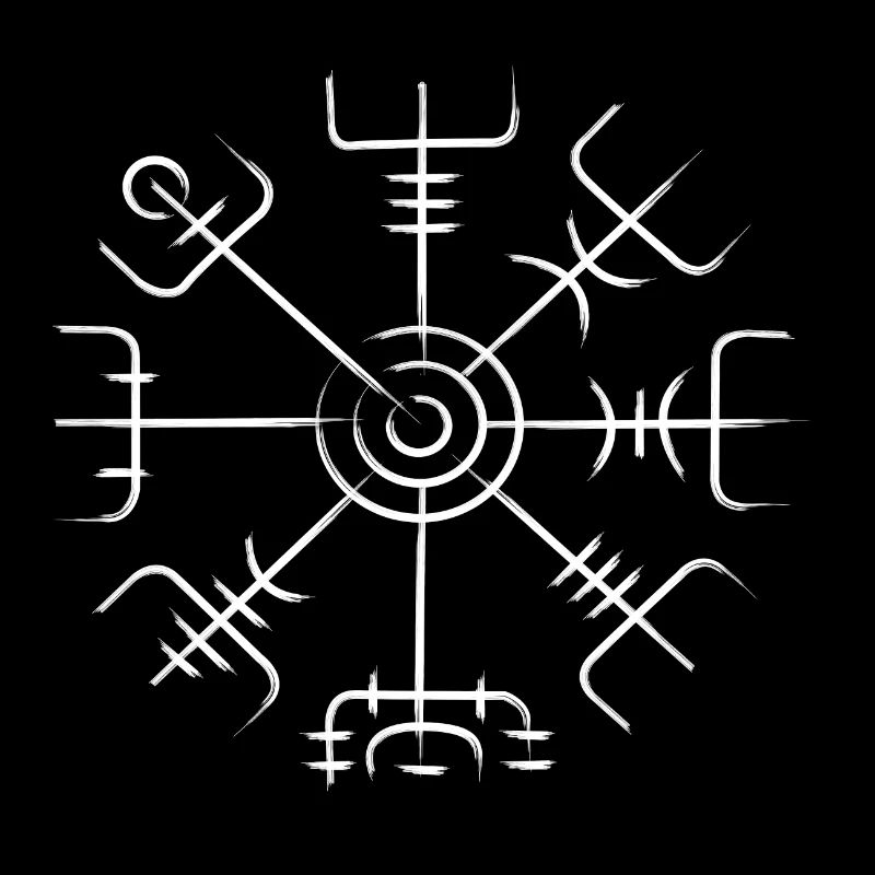 Vegvisir blanc