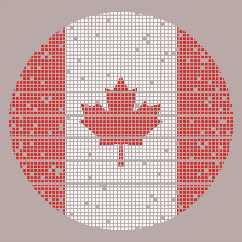 Drapeau du Canada Feuille d’érable Drapeau canadien Canada
