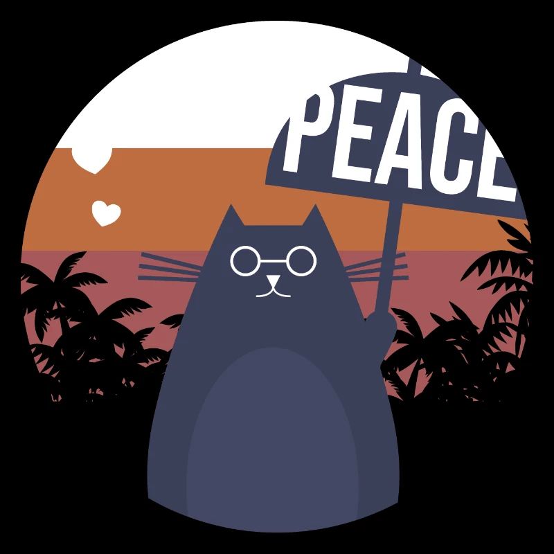 Black Cat for Peace