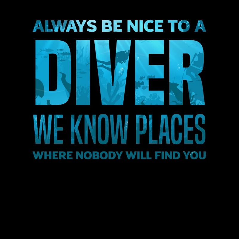 Diving Divers Funny Diver Gift