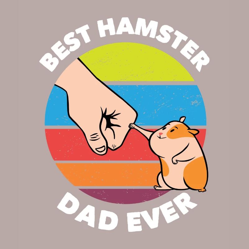 Funny Hamster Gift Hamster Dad