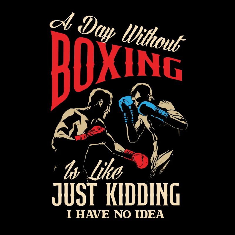 Drôle de boxer de boxe cadeau