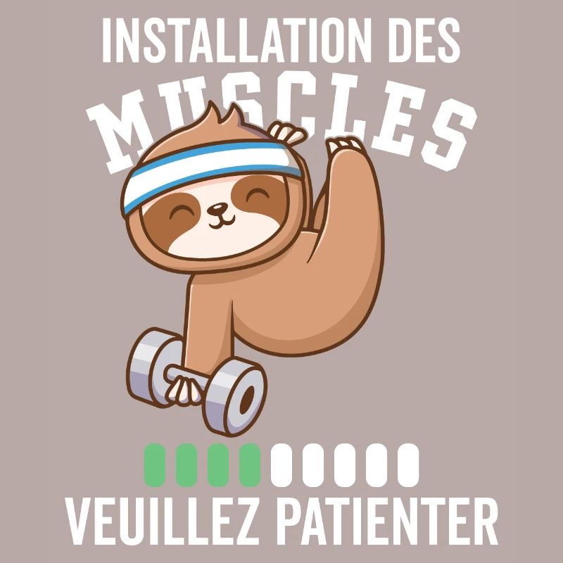 Installazione muscolare Si prega di attendere