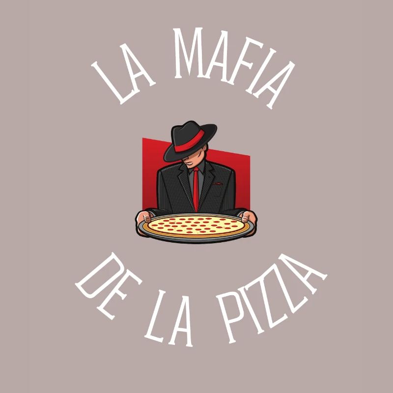 DIE MAFIA der Pizza Geschenkidee Humor