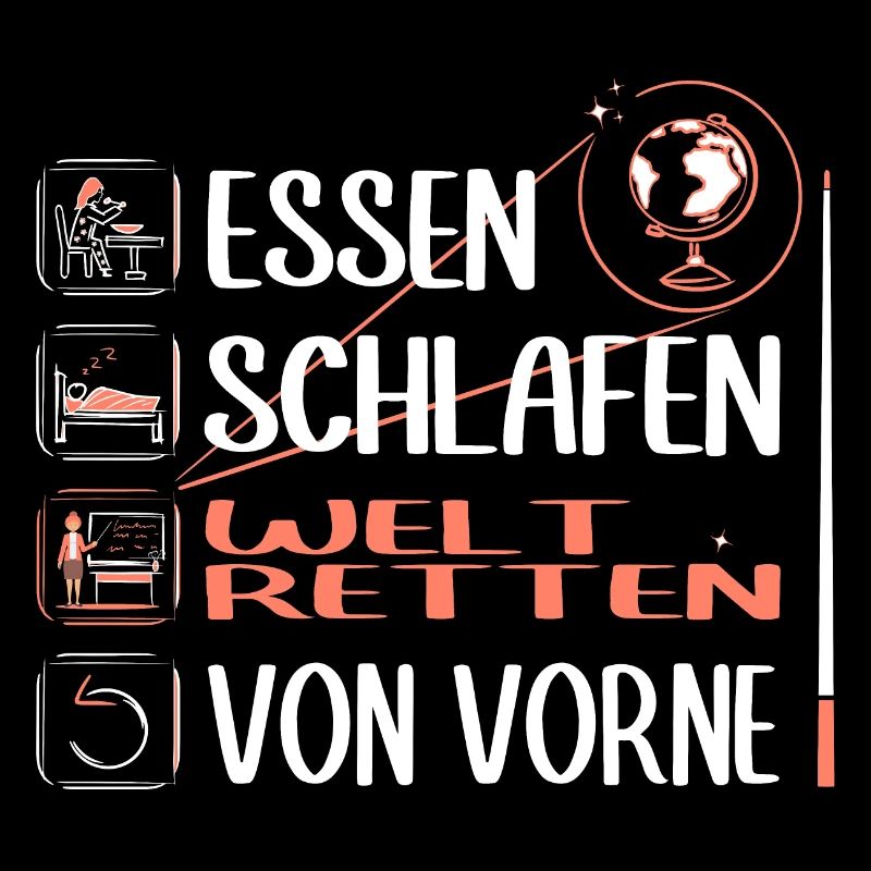 "Super Lehrerin" rettet die Welt. Geschenkidee