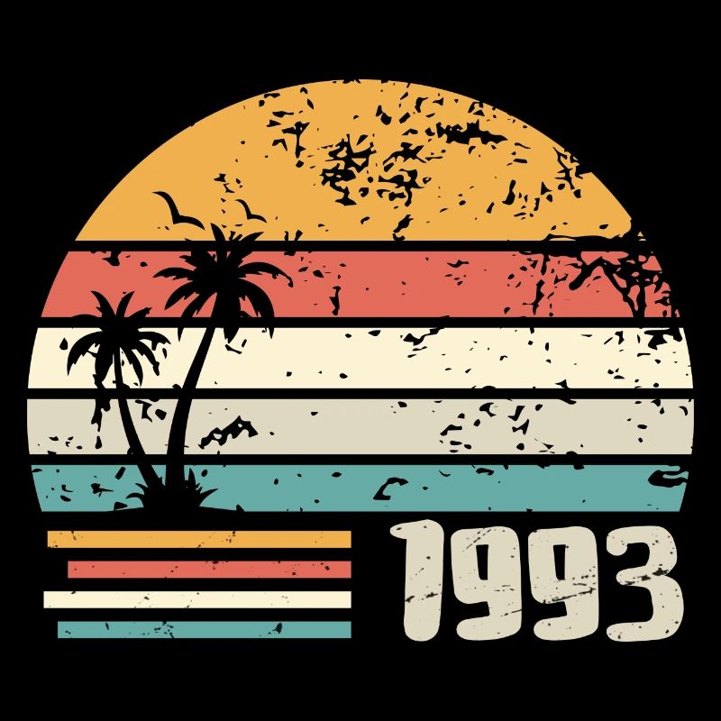 1993 Geburtstagsgeschenk - Made in 1993 Retro 1993