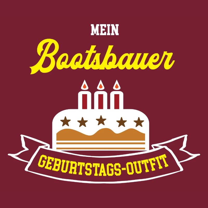 Bootsbauer Geburtstag Geburtstagsgeschenk Bootsbau