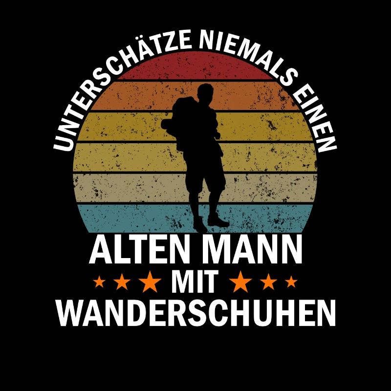 Wanderer mit Wanderschuhen