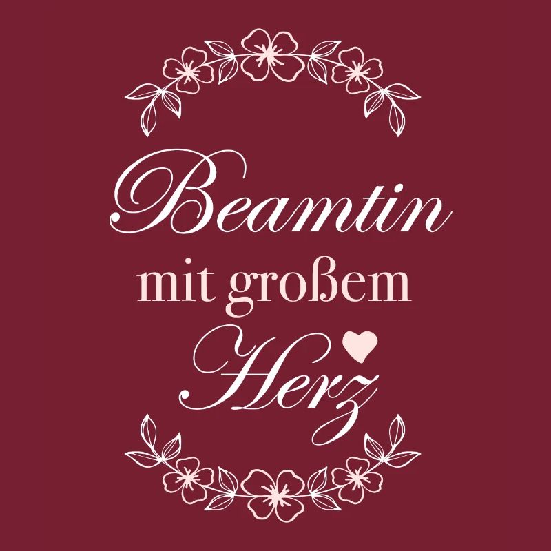 Geschenk Beamtin mit großem Herz