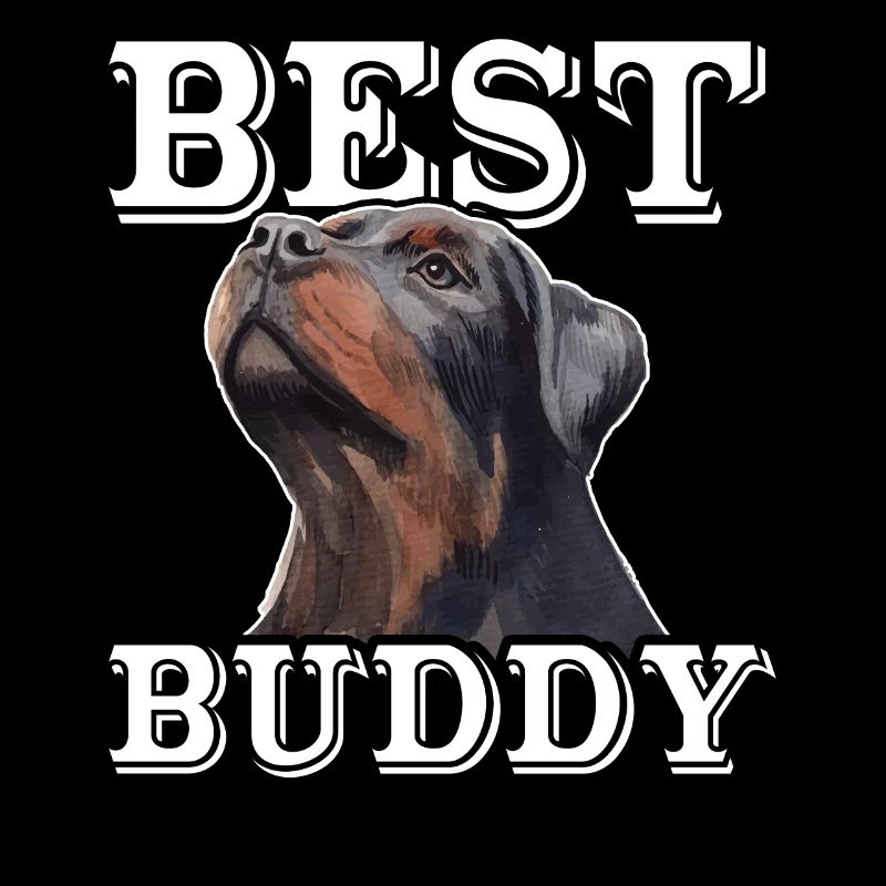 Bester Rottweiler Kumpel Hundehalter Liebe