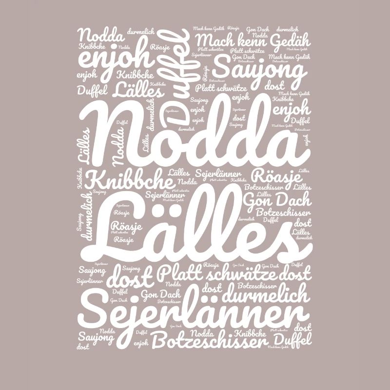 Siegerland Siegerländer Sejerlänner Platt