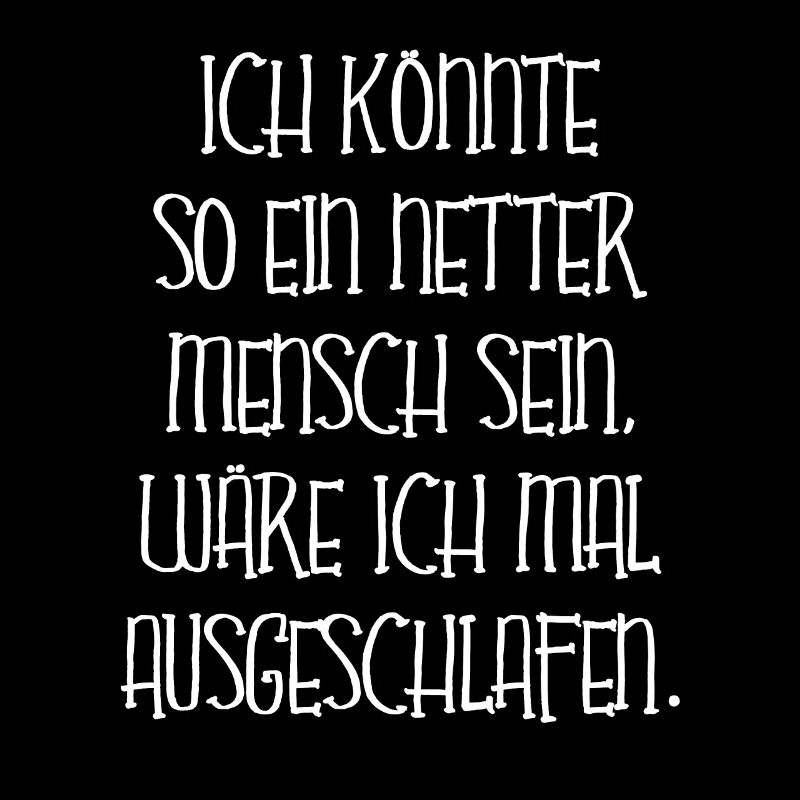 Nicht Ausgeschlafen Sein Müde Nett Design Geschenk
