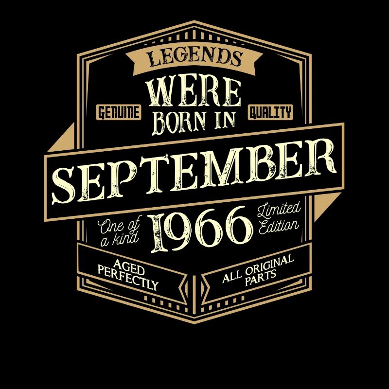 September 1966 Birthday Man