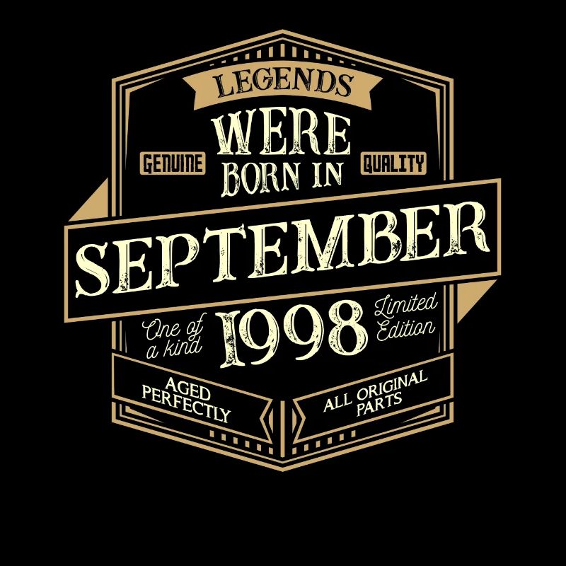 September 1998 birthday man