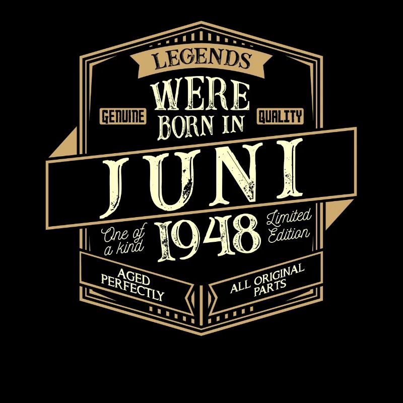 Juni 1948 Geburtstag Mann