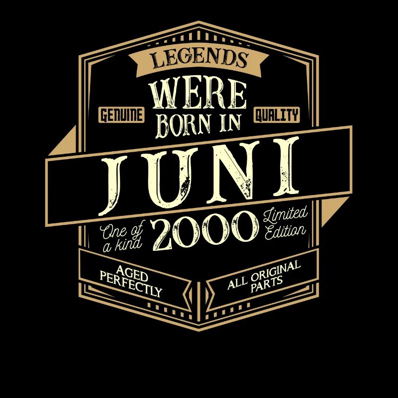 Juni 2000 Geburtstag Mann