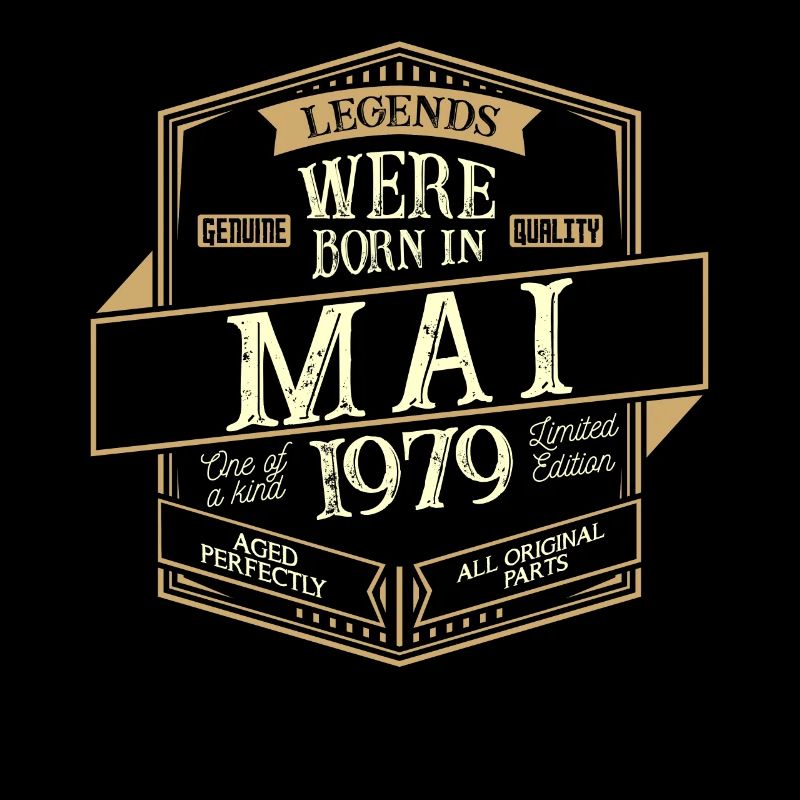 Mai 1979 Geburtstag Mann