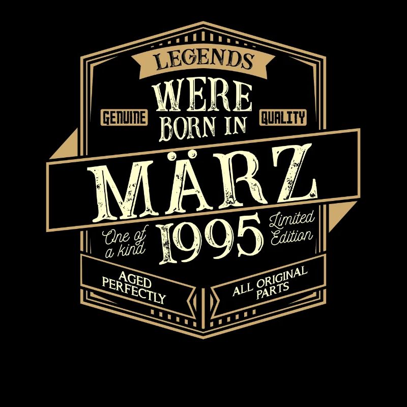 März 1995 Geburtstag Mann