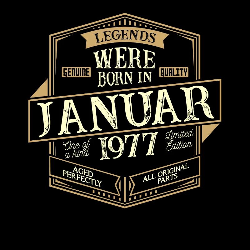 Januar 1977 Geburtstag Mann