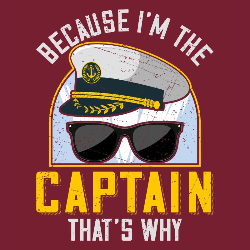 Parce que je suis le commandant de bord Pilot Flight Captain Flyer