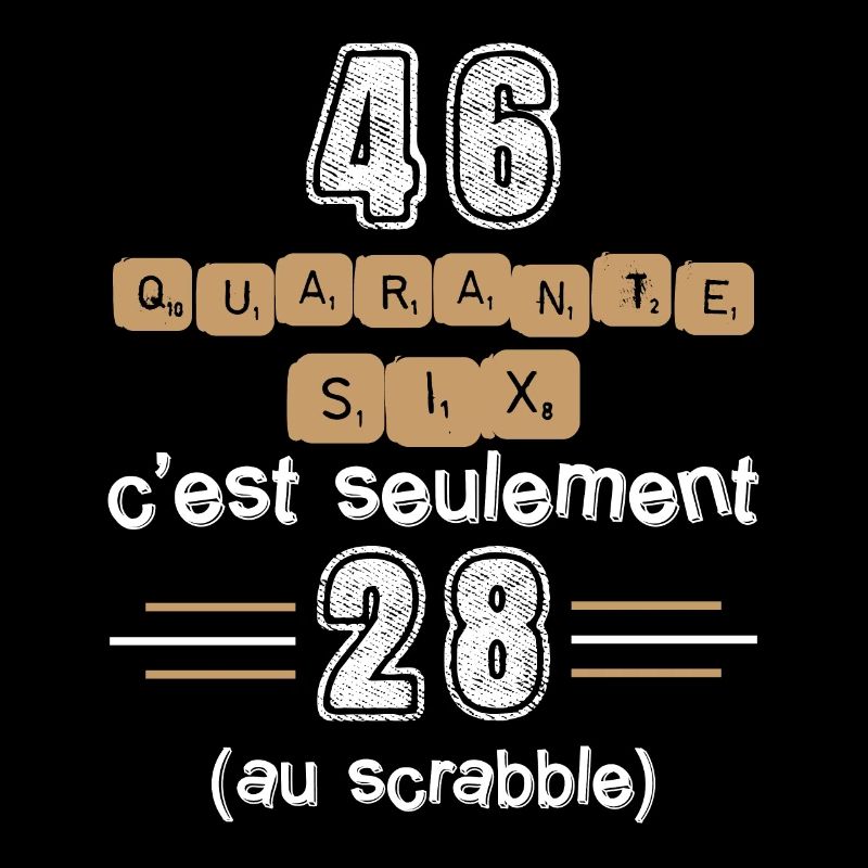 Anniversaire 46 ans, idée cadeau date de naissance