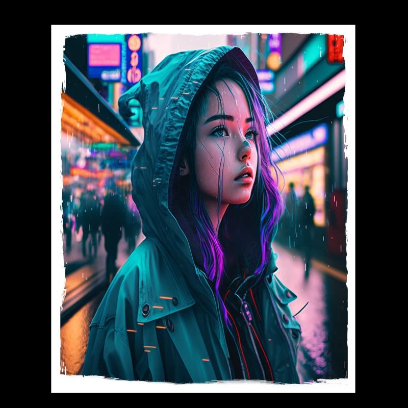 Vaporwave Aestethic Retro Japon Neon Emo Anime