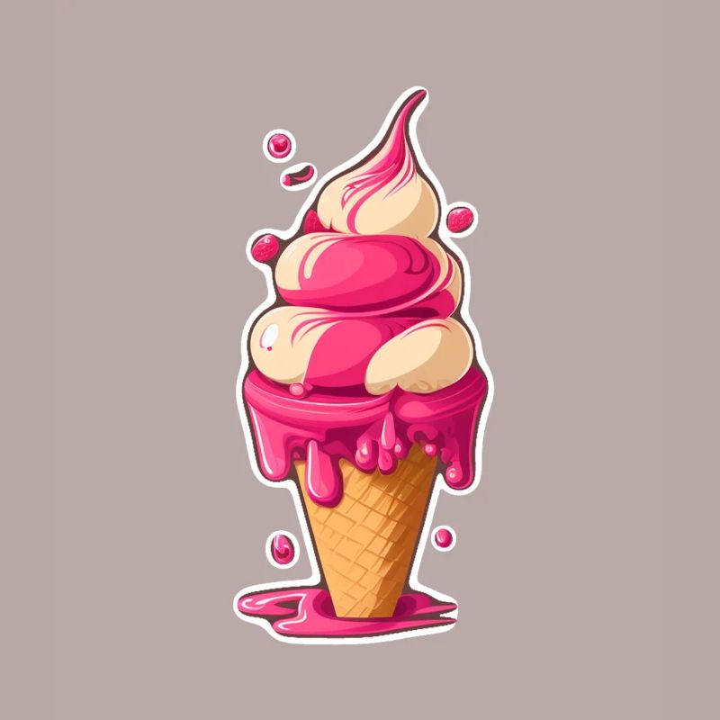 Eis Eiscreme Soft Eis Ich bin wegen dem Eis hier