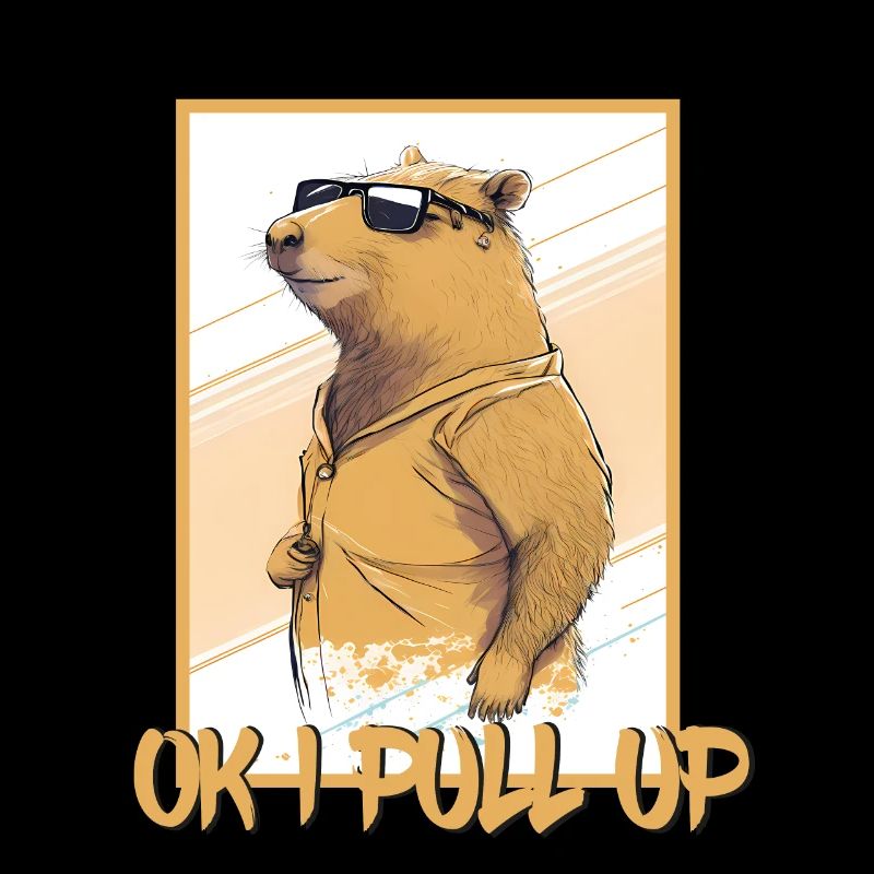 Capybara Capybara Cochon d’Inde Mèmes rongeurs