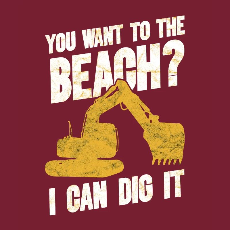 Retro Bagger Spruch Baggerfahrer Baustelle