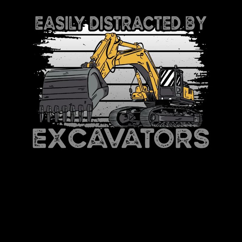 Distracted By Excavators Bagger