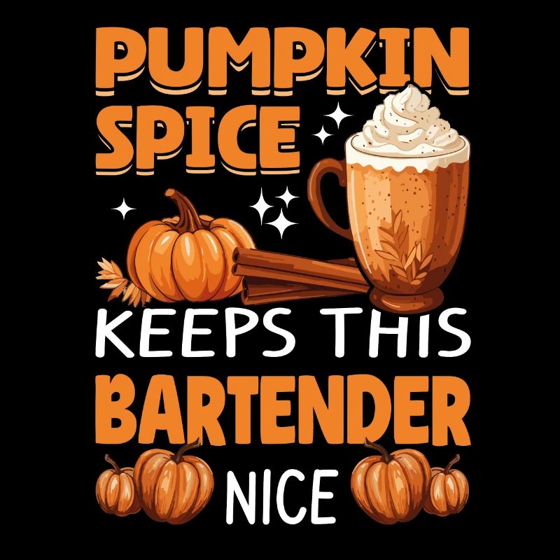 Cool Pumpkin Spice Keeps This bartender Nice