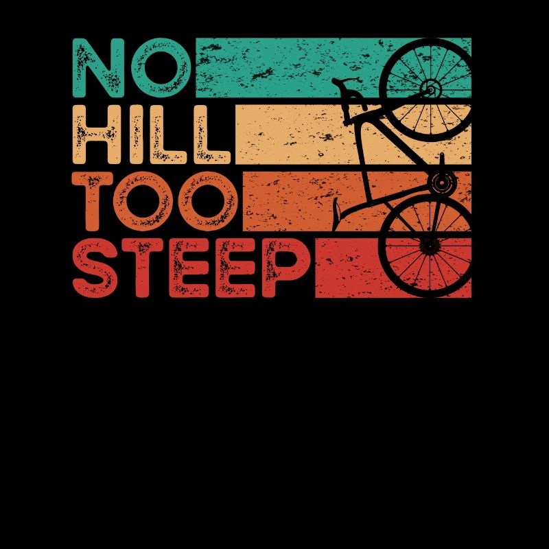 VTT Pas de colline trop raide