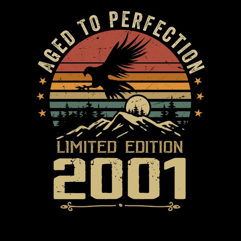 2001 Original Vintage Retro 2001 Anniversary