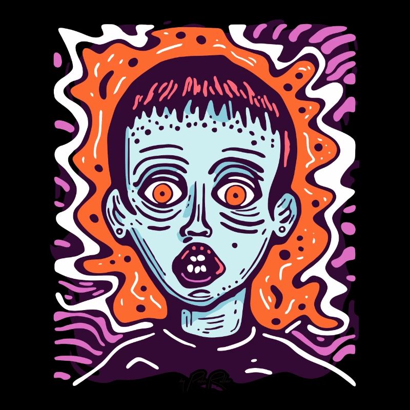 L’art de la terreur avec ce visage