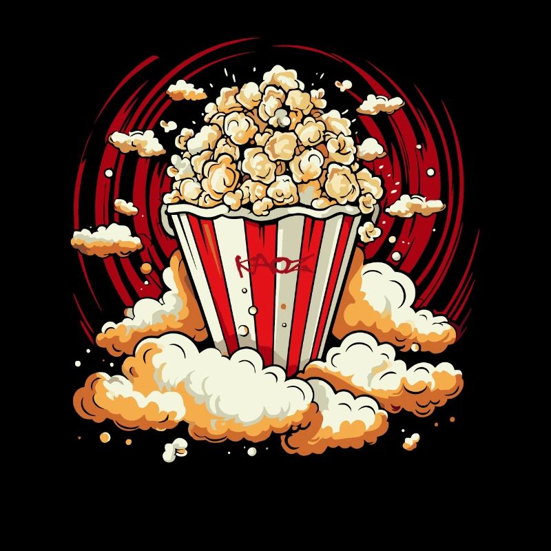 Bright popcorn