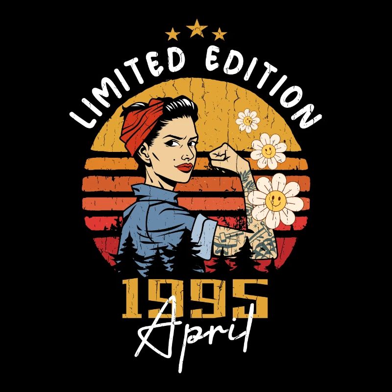 April 1995 Geburtstagsgeschenk April 1995 Vintage
