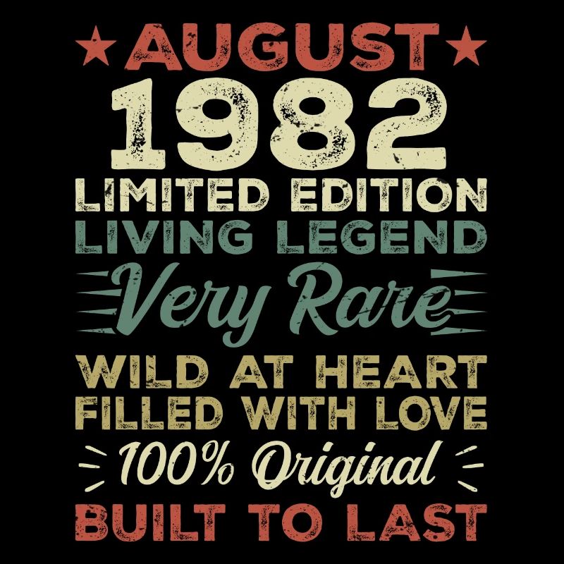 August 1982 - Geschenkidee Für August 1982 - 1982