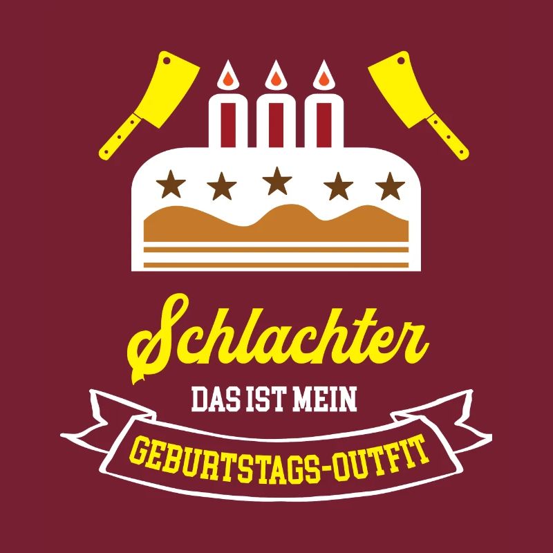Schlachter Geburtstag Geburtstagsgeschenk Metzger