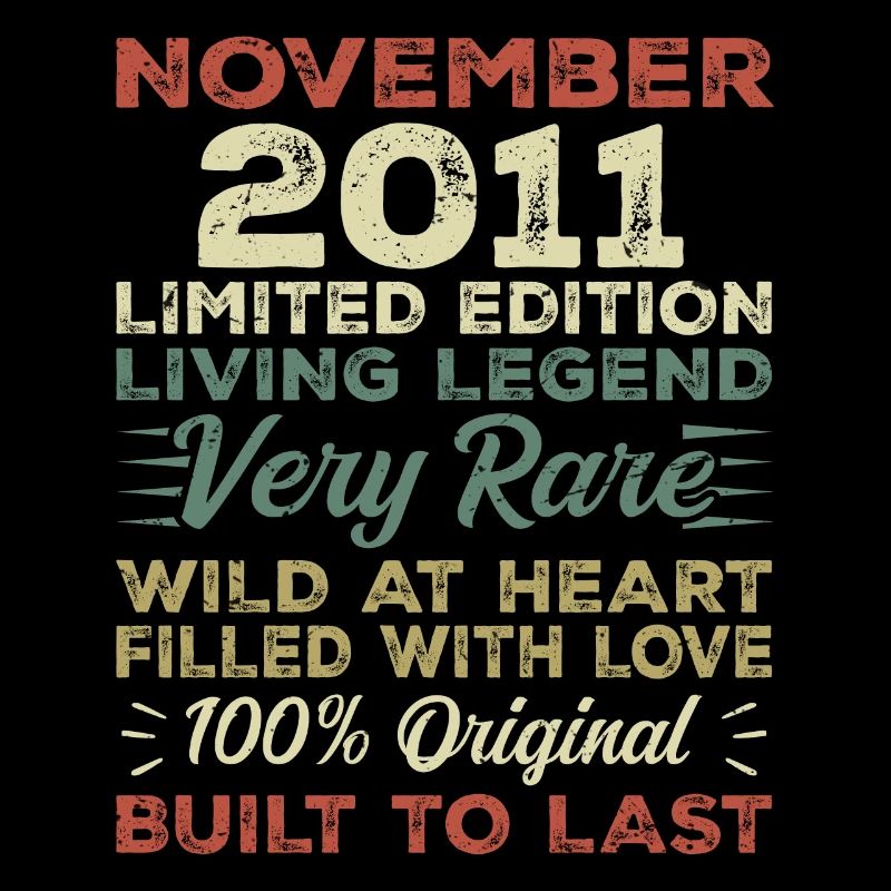 Legend Since November 2011 Vintage November 2011