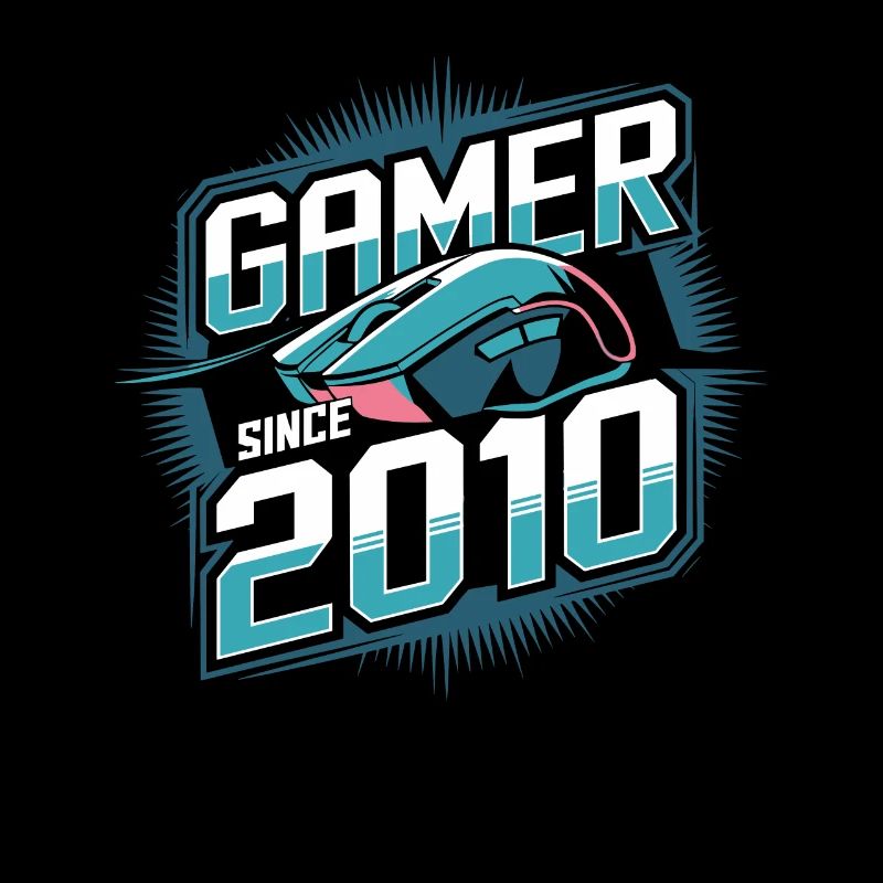 Gamer seit 2010 Geek Geburtstagsgeschenk