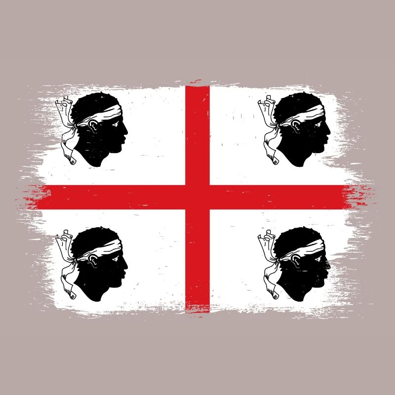 Sardaigne Drapeau Sardaigne Drapeau Sardegna Drapeau