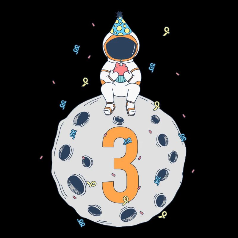 3rd Birthday Space Birthday Party