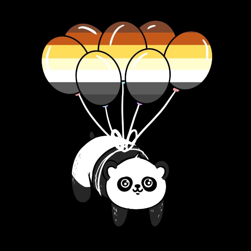 Panda Balloon Gay Bear Pride