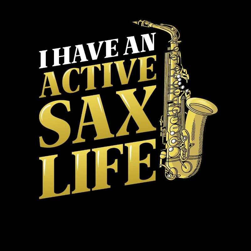 Ich Habe Ein Aktives Saxleben, Jazz-Saxophon.