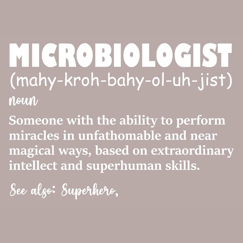 Définition drôle de microbiologiste