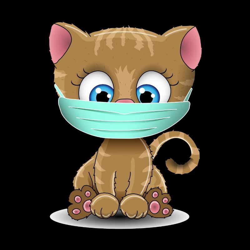 Chat garde-bouche