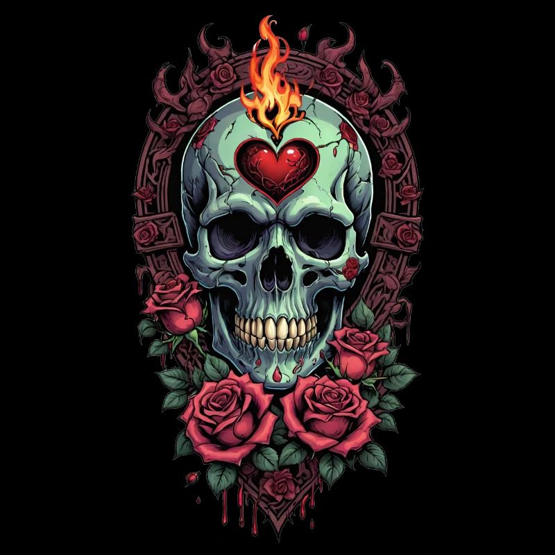 Skull in Love