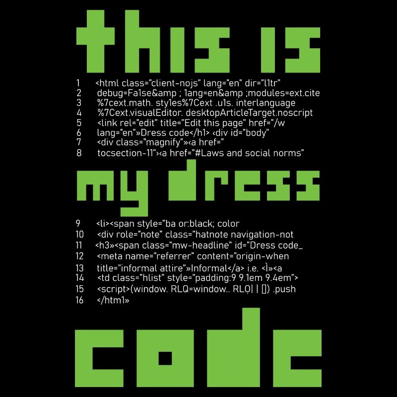 This is my Dress Coder Coder Programming