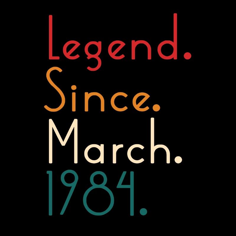 Legend Since March 1984