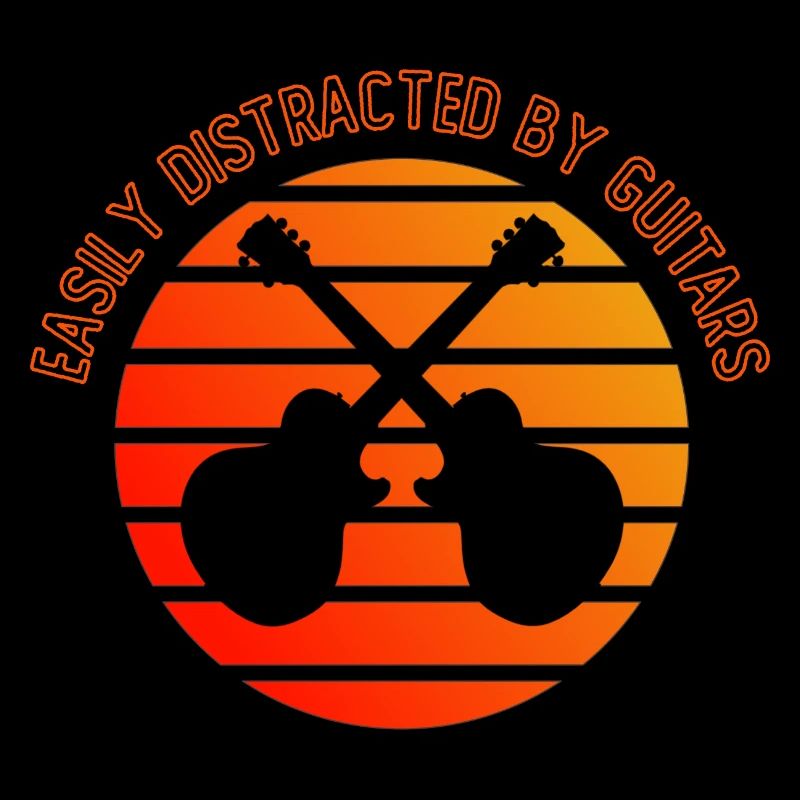 Easily distracted by guitars